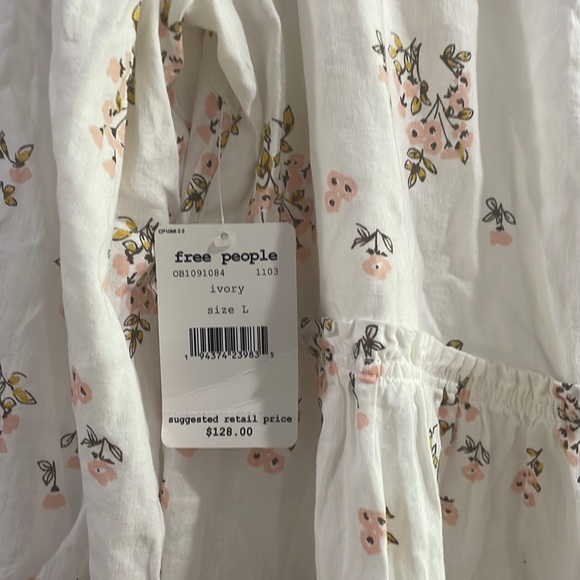 Free People floral midi dress - Picture 2 of 4